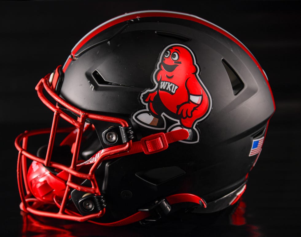 Western Kentucky linebacker helmets