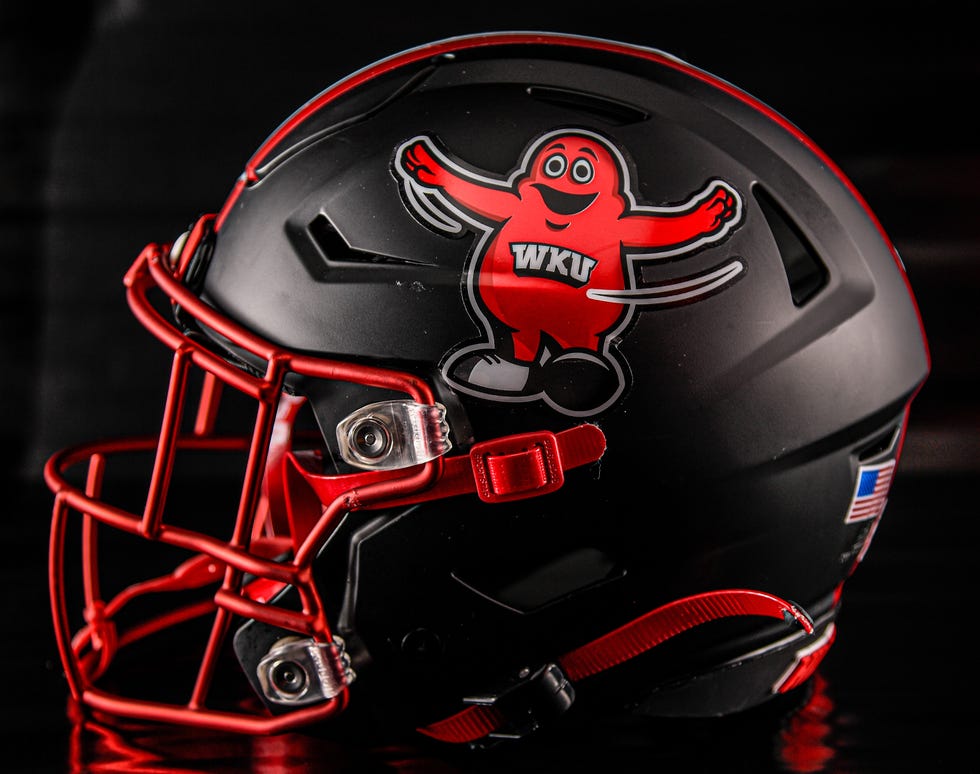 Western Kentucky defensive back helmets